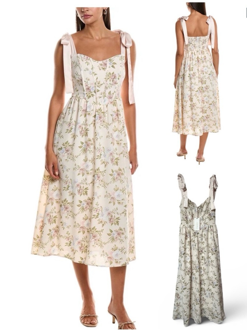 Anthropologie NWT By the River corset dress